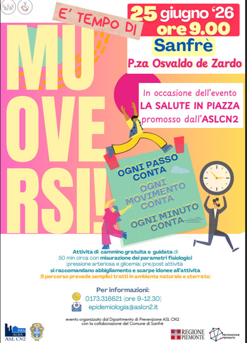 Salute in Piazza: una mattinata dedicata al benessere e alla prevenzione